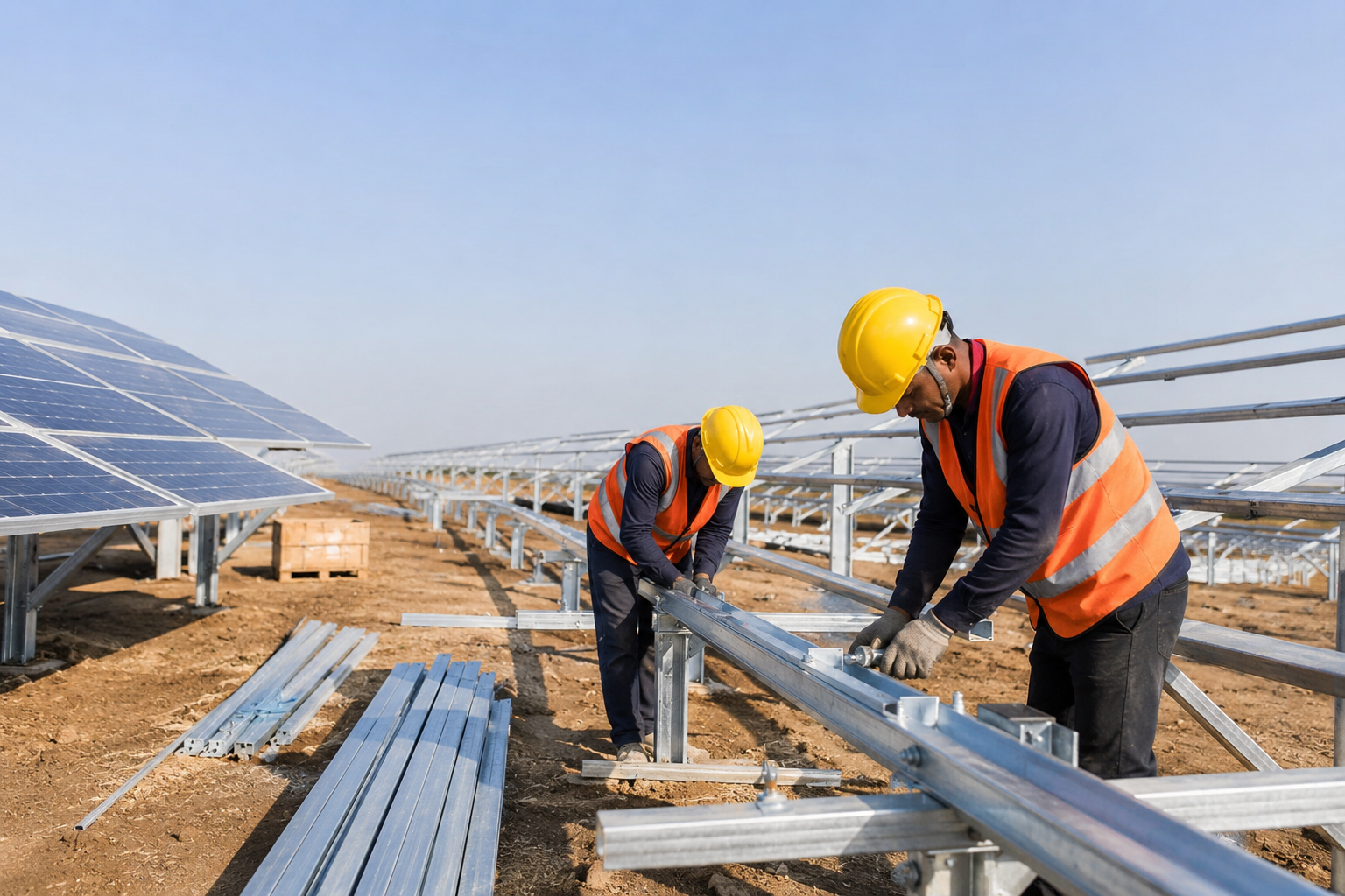 How to Reduce Solar Project Installation Time by 30% Using Pre-Engineered Solar Mounting Structures